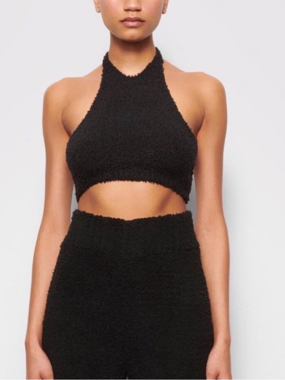NWT Skims Cozy Knit Halter Top